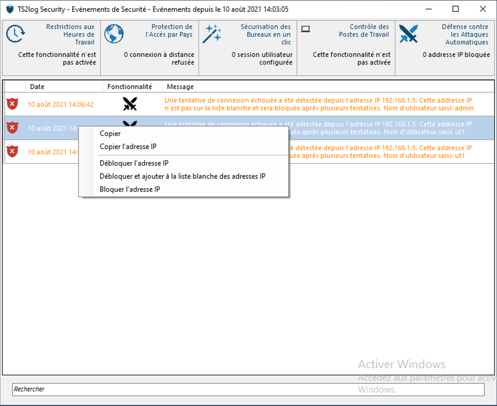 Screenshot Events Viewer 3