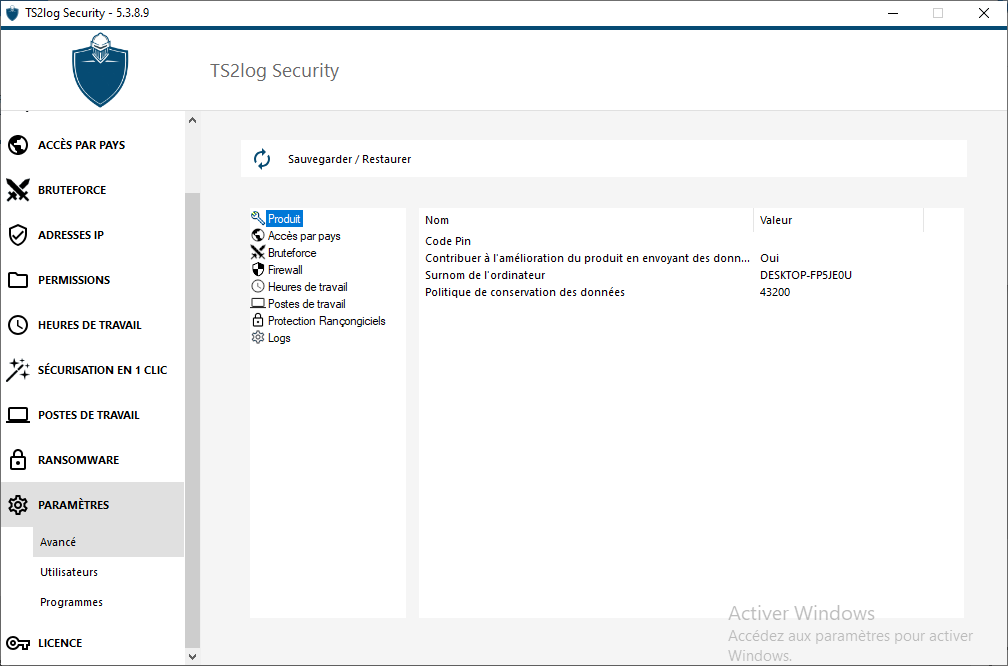 Product Settings 1