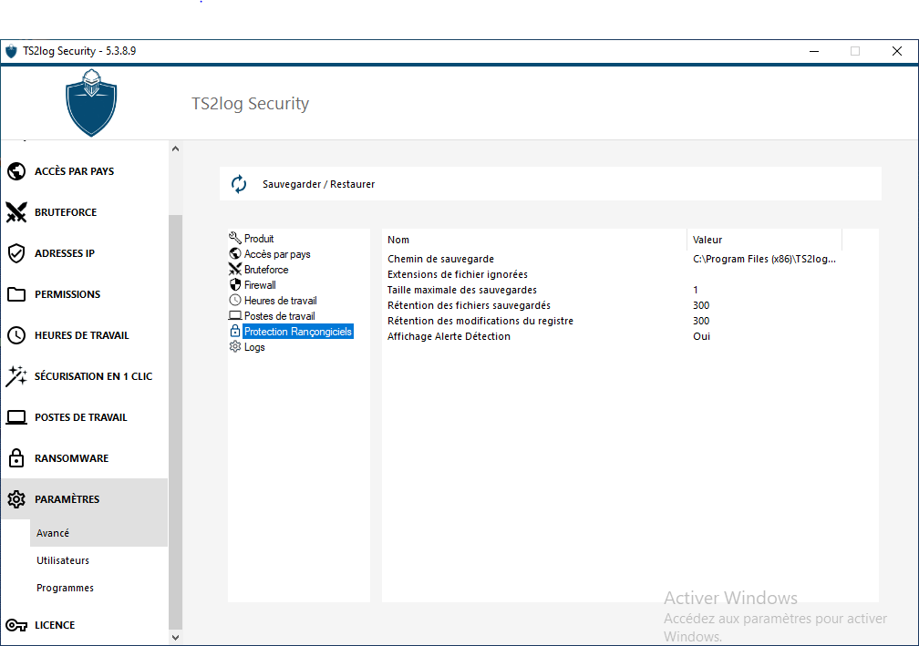Advanced Ransomware Settings 1