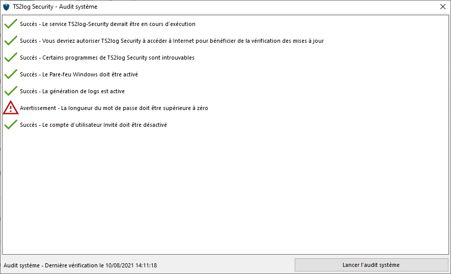 Screenshot System Audit 3